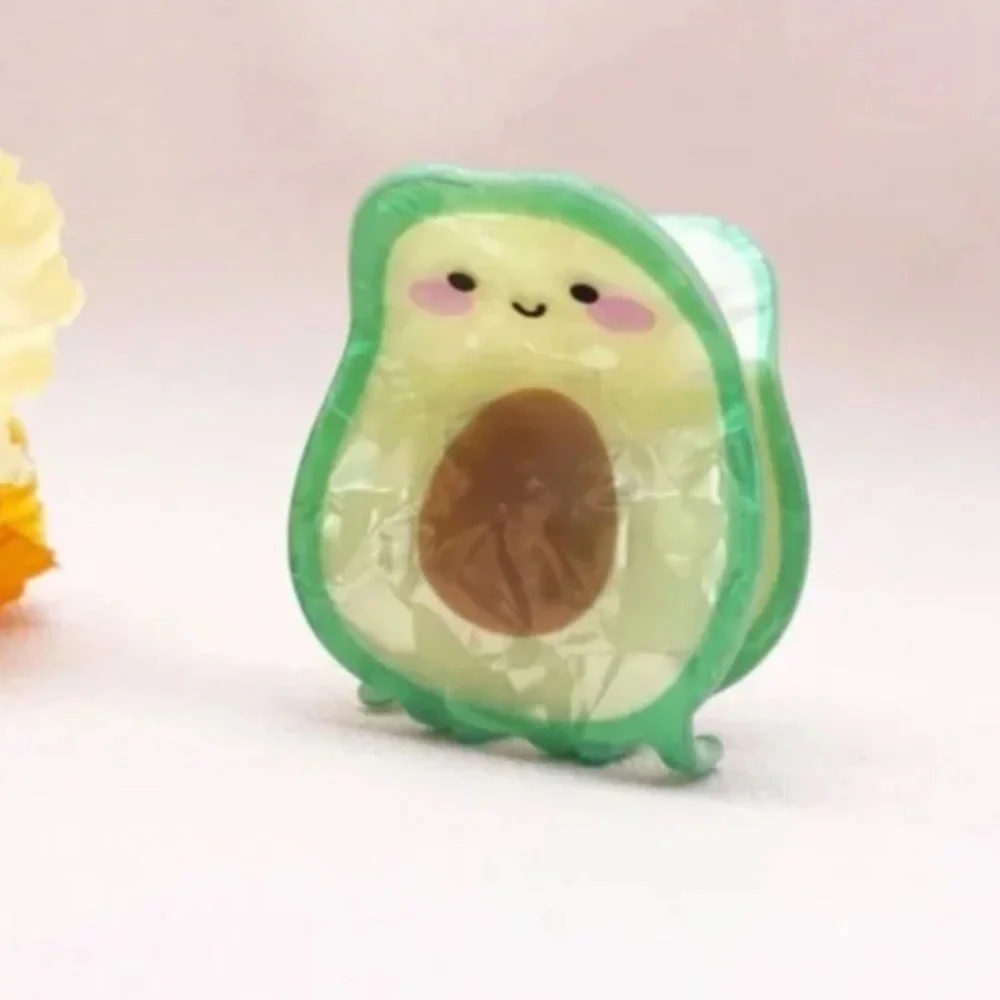 ❤️ FREE Avocado Fruit Chic Glam Trendy Girly Modern Minimalist Hair Claw Clip